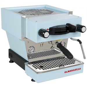 La Marzocco Linea Mini Blauw espressomachine