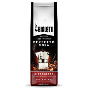 Bialetti Perfetto Moka Cioccolato gemalen koffie 250 gram