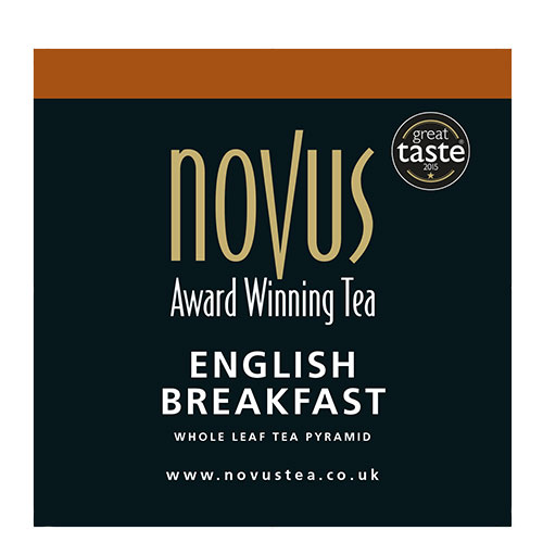 Novus Thee English Breakfast Piramide Theezakje