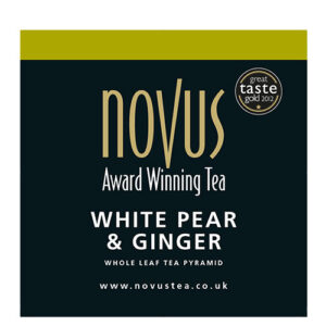 Novus Thee White Pear & Ginger Piramide Theezakje