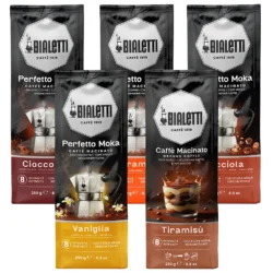 Bialetti Koffie smaken proefpakket 5 x 250 gram