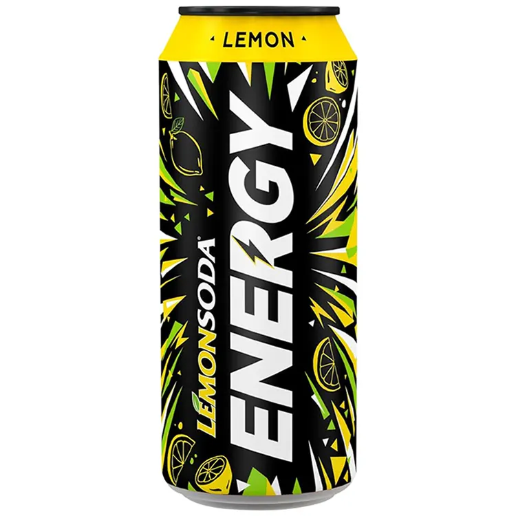 LemonSoda Energy Lemon - Fonti di Crodo - 12 x 33cl