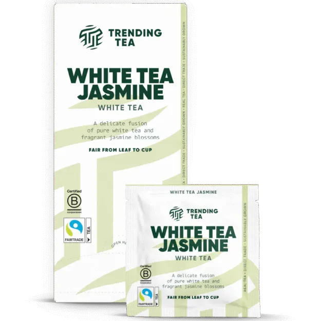 TrendingTea White Tea Jasmine Sachets 25st